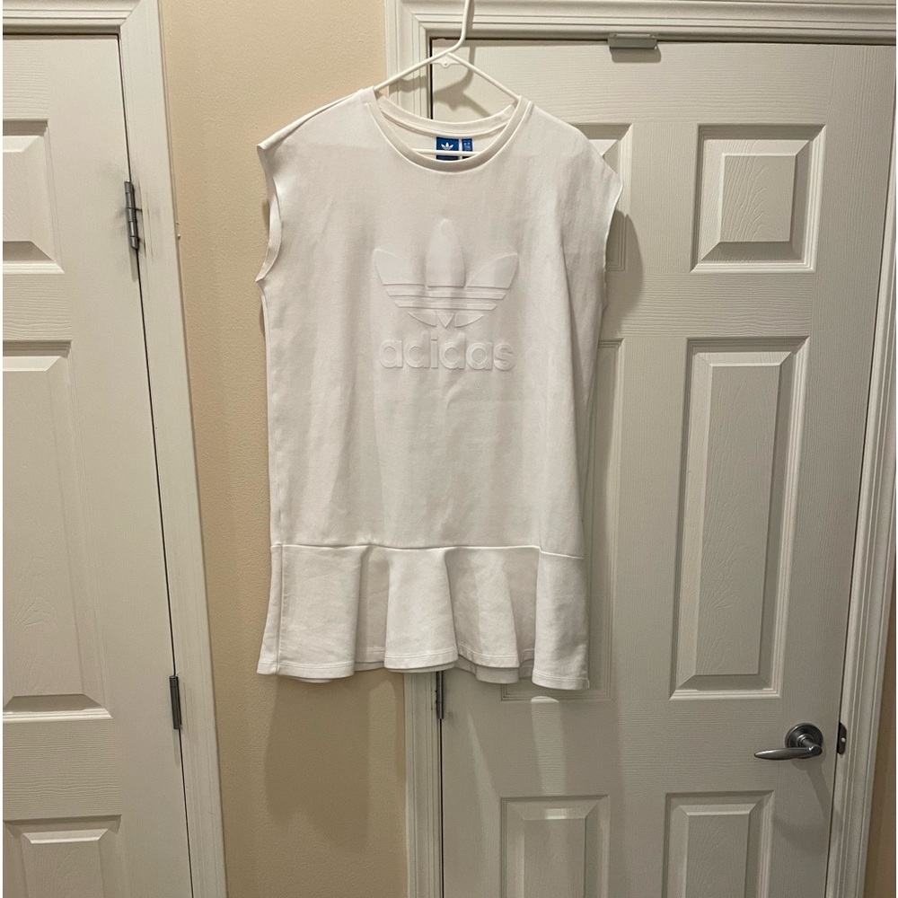 ADIDAS white sports dress sleeveless size XL